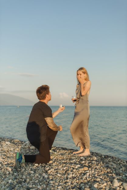 Jevenis – Palloncini 'Mi Vuoi Sposare?' Argento – Set Proposta Matrimonio Con Palloncino Anello